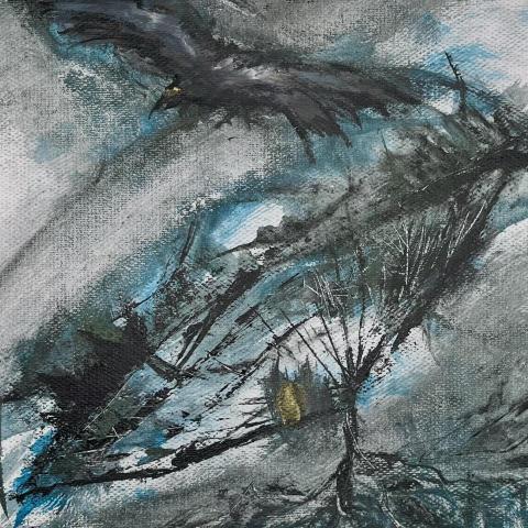 Zoey - 藍鷹/Acrylic