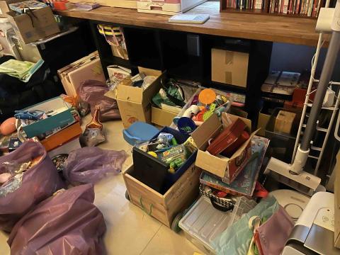 錡淂嫻 - 走道整理前