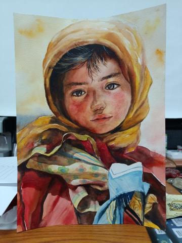 小范 - 水彩-人物