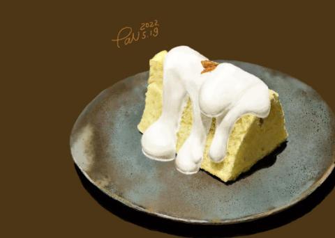 小范 - 電腦繪圖-甜點