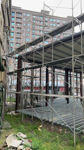 阿昊鷹架 - 建商樣品屋 施工架