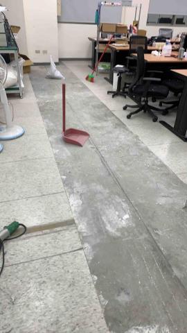 曜藝設計工程 - 新莊塑膠地板拆除 重鋪新地板