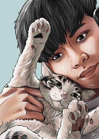 Michael Lee -  客製化人像明信片