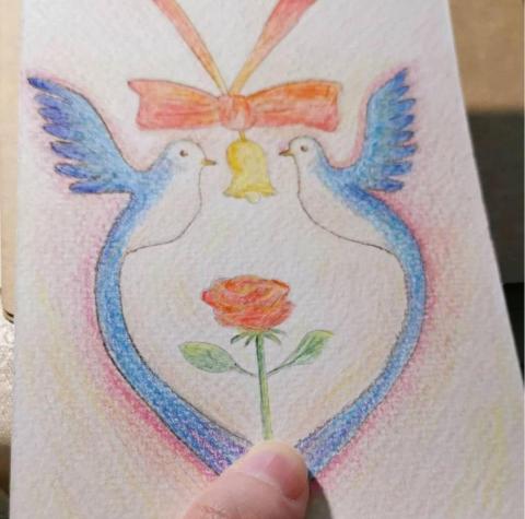 艾瑞絲創意行銷工作室 - 手繪卡片設計-婚禮