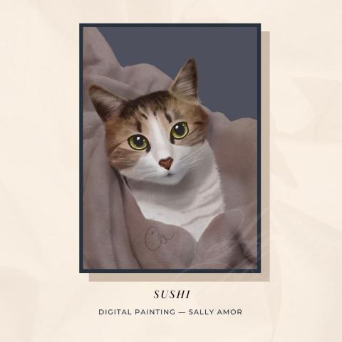 茉陽設計 - 電繪-寵物