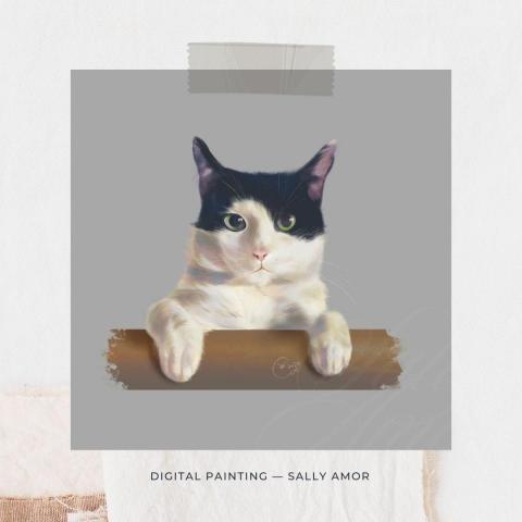 茉陽設計 - 電繪-寵物