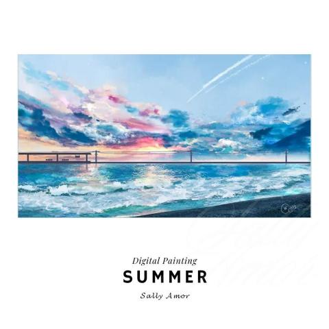 茉陽設計 - 電繪-風景