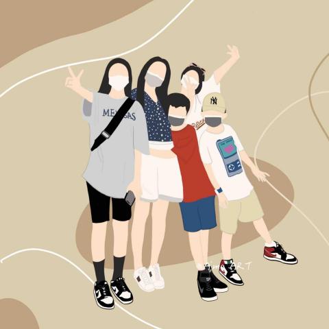 A'ma ART - 似顏婚，全家福設計！