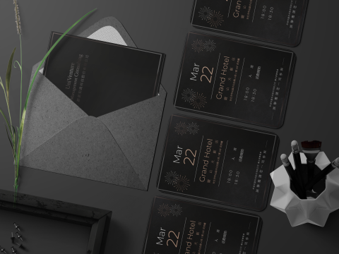 jerry huang - 邀請卡設計