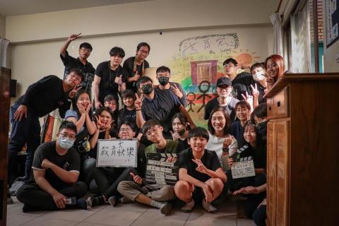 Daisy Liu - 學生製片《火柴人》殺青照