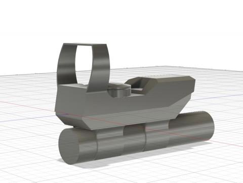 創光工作室 - 客戶紅點描具設計打印及設計內部電子元件