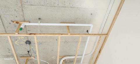 你為什麼不問問神奇海螺呢 - 新竹縣竹北市，社區：富宇御琚 管線油漆完成品