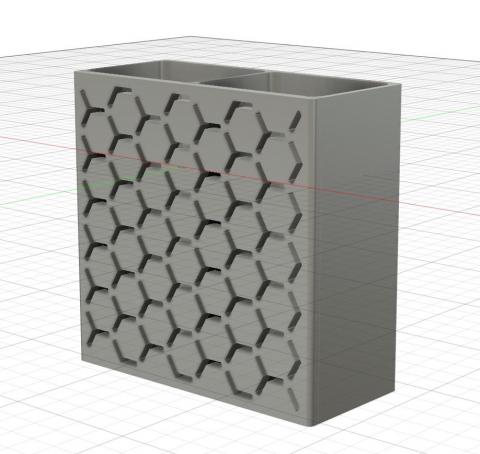 創光工作室 - 客戶需求:鋰電池電池盒含散熱氣孔設計及打印
