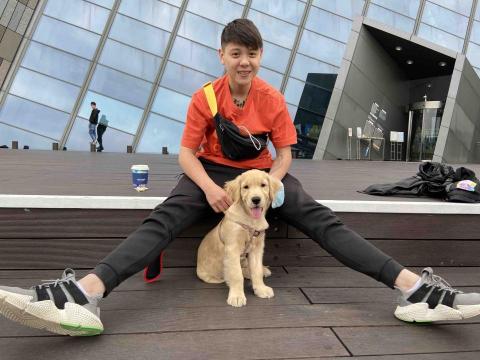 陳麒羽 - 也有屬於自己的寵物，有提供毛孩中途過！