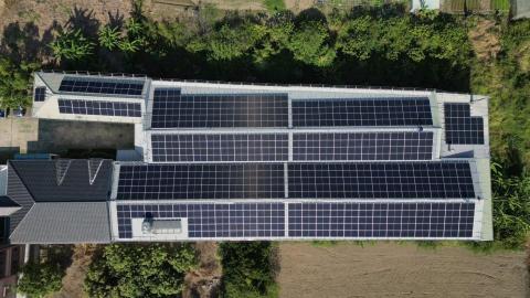 柏克能源股份有限公司 - 整體案場建置完成空拍照