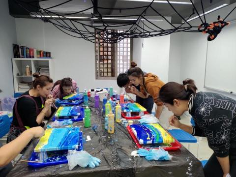 KattleyaStudio - 流動畫課程（吸管技法）