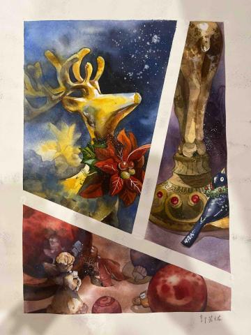 郭芳佑 - 水彩靜物