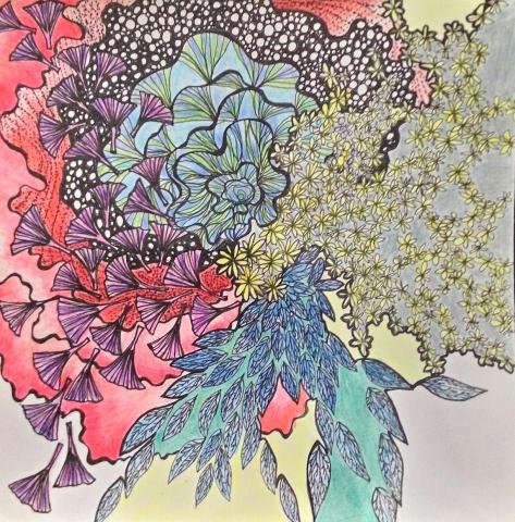 KattleyaStudio - ZIA禪繞延伸藝術作品