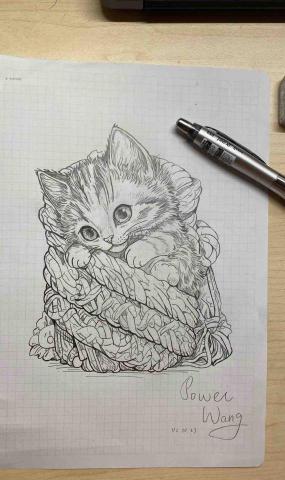 王柏崴 - 我很喜歡畫畫，所以也能請教我畫畫方面的問題