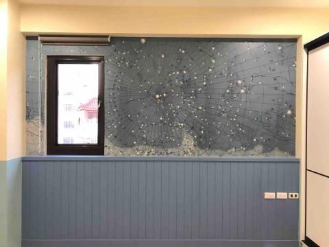 新妍窗簾家飾 - 星空圖壁紙