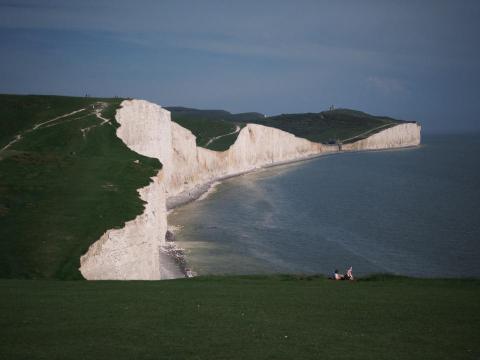 李冠毅 - 這是去 英國-七姐妹 時所拍攝的畫面