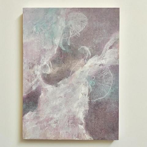 Mia - 我的畫作〈躲貓貓〉