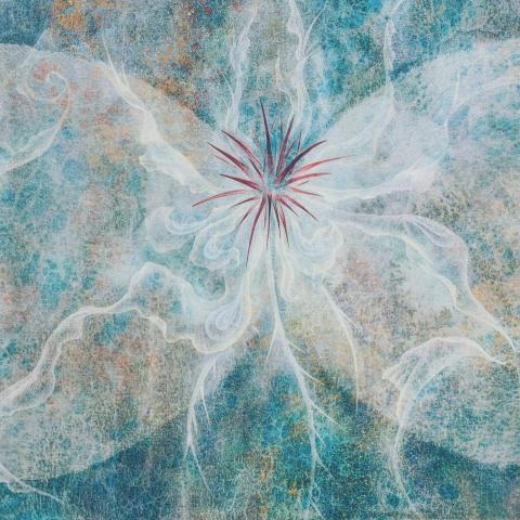 Mia - 我的畫作〈花之靈〉