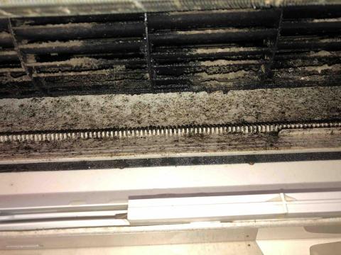 好麗淨專業冷氣保養清洗 - 清洗前