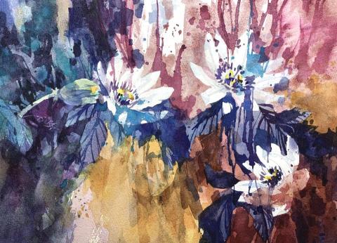 Mia - 我的畫作〈自由之花〉