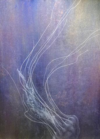 Mia - 我的畫作〈迷霧中的舞者〉