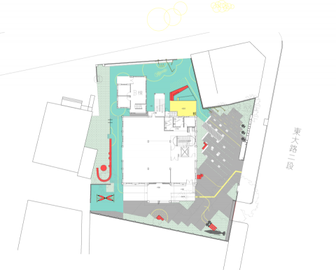 景鴻黃 - 新竹眷村博物館景觀配置圖