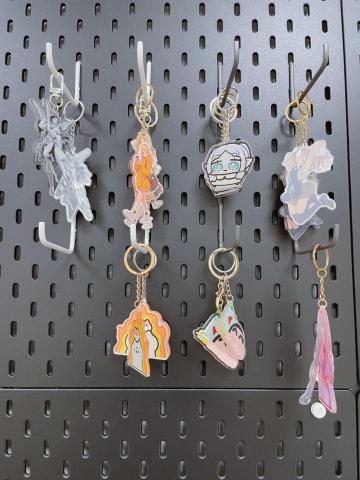 謙瑞整合行銷有限公司 - 客製化 壓克力鑰匙圈