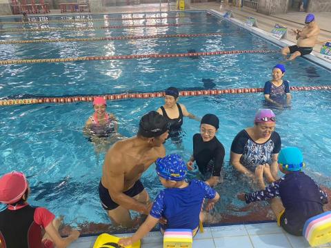 私人游泳教練 - 松山國小特教班游泳課