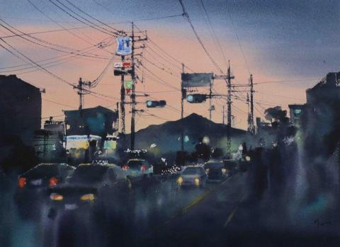 邦妮美術 -  水彩風景