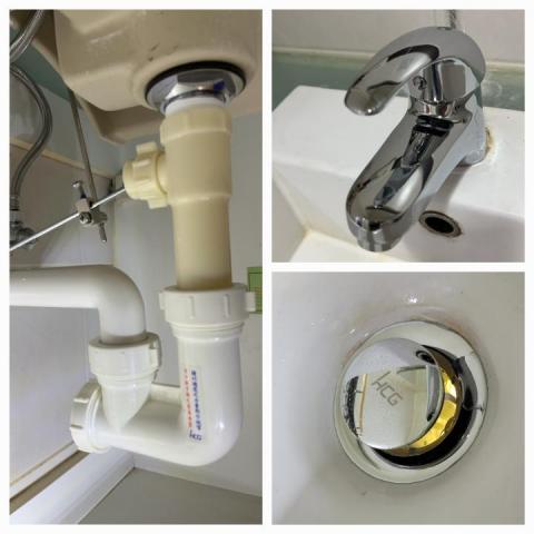 郡祥   居家修繕工作室 - 浴室面盆給排水更新
煥然一新