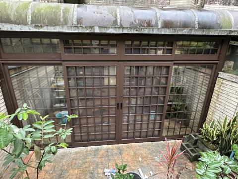 童先生 - 格子窗複層玻璃