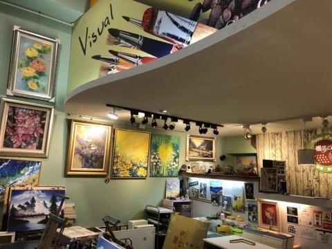 姍蒂23咖啡油畫 - 美好作品