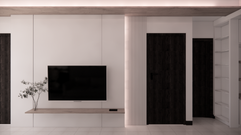 陳子炫 - 中和黃公館電視牆第一版本