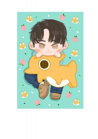 Lucy Li - Q版人像 全身350 簡單背景120