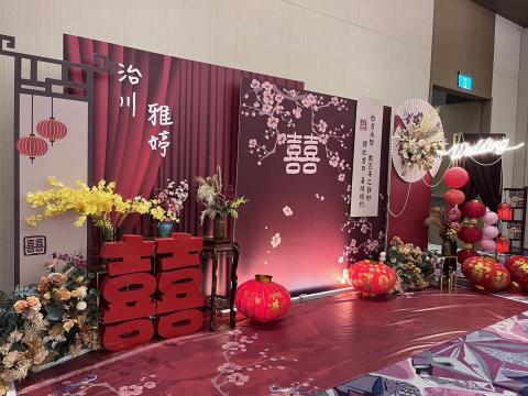 艾莉亞婚禮佈置 - 萬豪酒店婚禮佈置