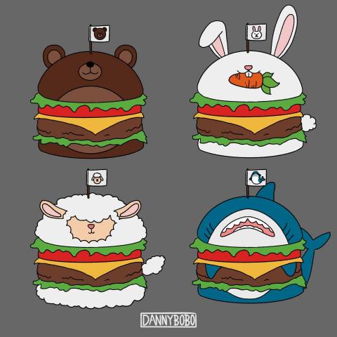 DannyBOBO - Animal Hamburger