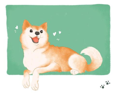 Lucy Li - 寵物似顏繪350