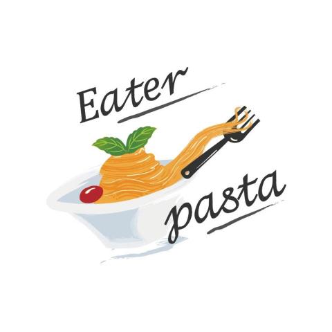 巒沐設計 - 餐飲產業】
項目▸Logo設計

設計理念▸
此項目為單純Logo形象美化，此為使用illustrator之向量方式，營造手繪風格版本的形象Logo設計，增加義大利麵歇的光影細節，融合整體手繪風格。