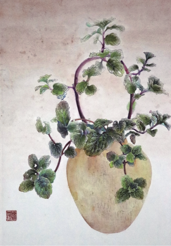 Ivy - 水墨－工筆