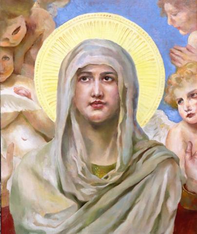 Ivy - 油畫（臨摹）