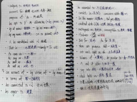 黃安竹 - 英文筆記