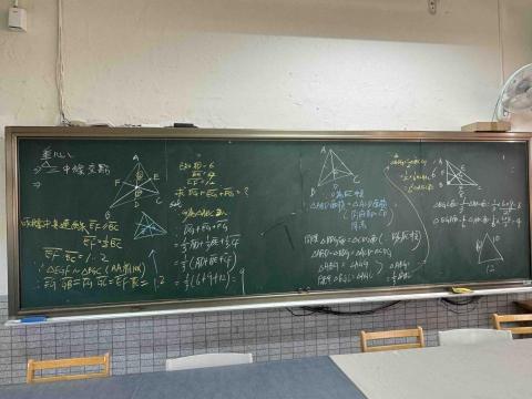 張明鈞 - 上課板書