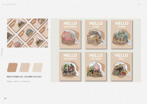 ZUMAO‧ 錙貓氏 - 2023入圍 旺旺集團IP周邊商品設計獎
邦德先生的咖啡之旅
創意小組｜李秦,簡佑恩,宋貞儀