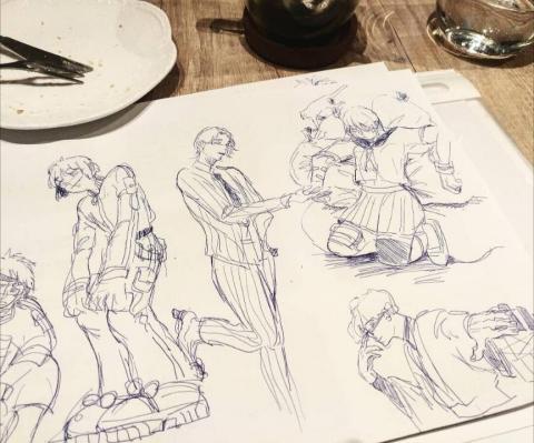 李悦恩 - 鉛筆過程