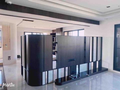 巨懋裝潢鐵件有限公司 - 鐵件電視牆